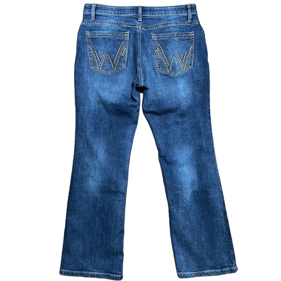 Wrangler Shiloh No Gap Waist Bootcut Jeans Sz 11/12 - Picture 1 of 15